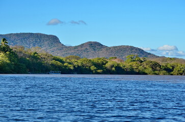 Tempisque River in Palo Verde National Park, Costa Rica