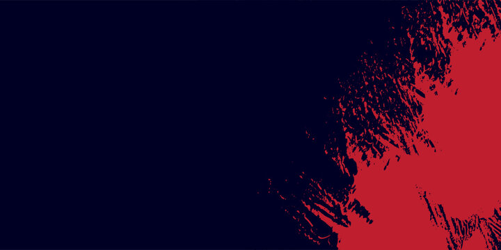 red vector layout with flat lines on backround blue. Decorative shining illustration with lines on abstract template.