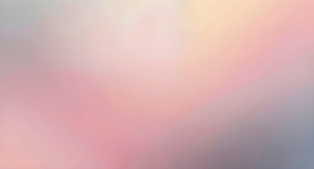 Obraz premium Soft Pastel Gradient Background in Pink, Peach, and Gray Tones – Abstract Blurred Texture