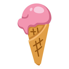 Vector Color Icon - Ice Cream