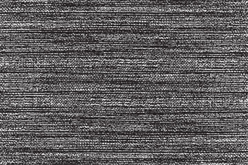 Vector fabric texture. Distressed texture of weaving fabric. Grunge background. Abstract halftone vector illustration. Overlay to create interesting effect and depth. Black isolated on white. EPS10.