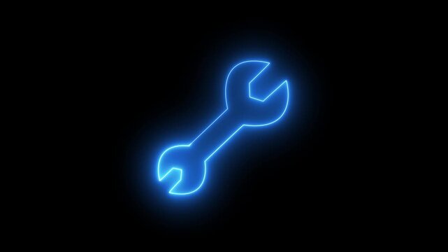saber wrench setting construction tool icon,new wrench animatin saber
