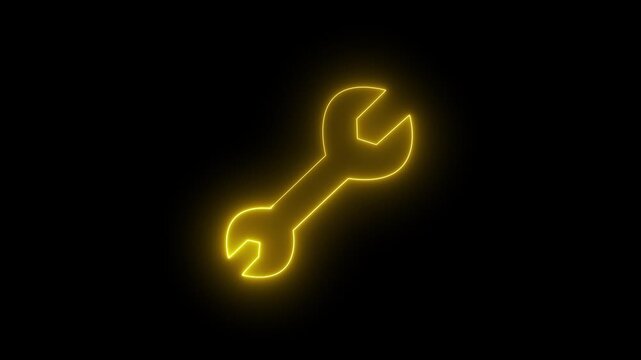 saber wrench setting construction tool icon,new wrench animatin saber