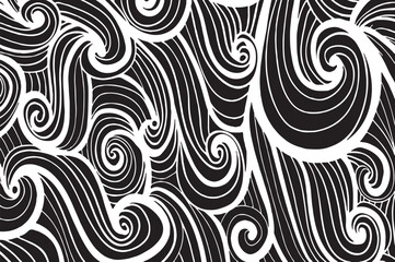 Vector brush stroke texture. Distressed uneven grunge background. Abstract vector illustration. Overlay over any design to create interesting effect and depth. Black isolated on white. EPS10