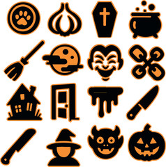 Halloween Horror Icons_2