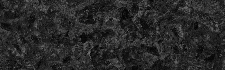 Abstract background with black wall texture for web banner template or wallpaper design to be made of granite or marble