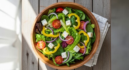 Fresh Healthy Salad Bowl