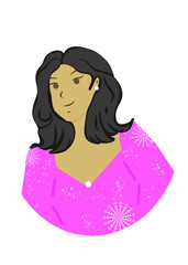 woman wearing traditional Filipino clothing modern style Filipiniana