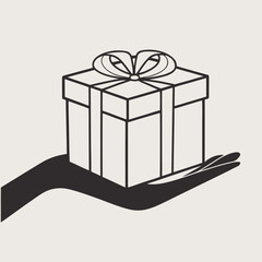 gift box vector illustration