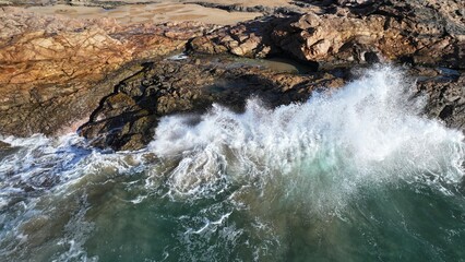 between the sea, the sky and the earth