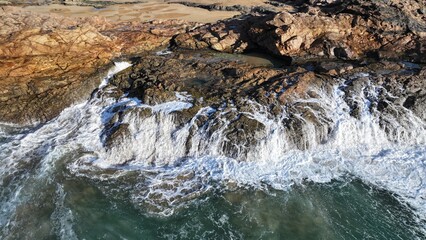 between the sea, the sky and the earth