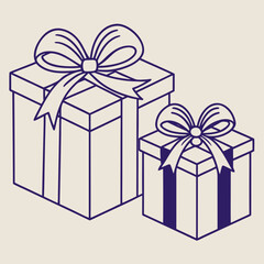 gift box vector illustration