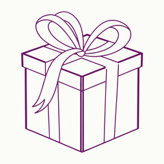 gift box vector illustration