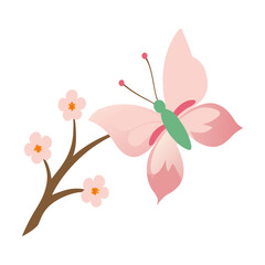 branch of cherry blossom