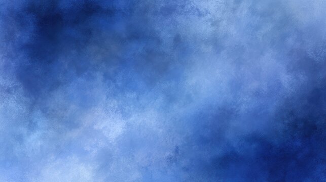 Photo background for portrait, blue color paint texture