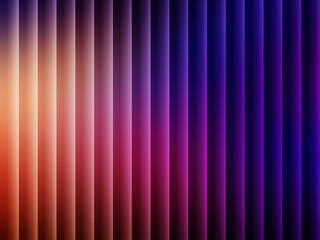 Multicolor Vertical Panels Smooth Arrangement with Light Gradient Abstract Backdrop