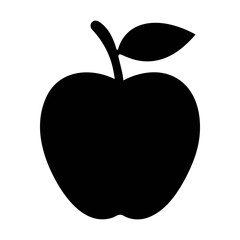 Apple fruit vector illustration fresh healthy food design element icon symbol sign graphic art clip art