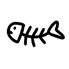 fish bone png outline, cute cartoon handdraws clipart kids doodle element hand drawn doodle, handwriting clipart, kawaii kids drawing, funny character, childlike sketch, handwritten words,
