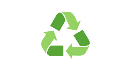 Obraz premium recycle symbol illustrating environmental responsibility eco-friendly practices and sustainable initiatives for campaigns promoting a greener planet.