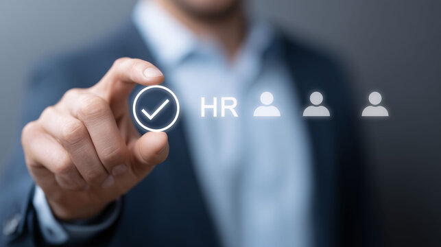 Effective human resources recruitment concept in business environment professional hiring strategies corporate setting