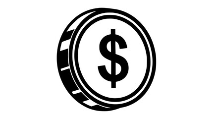 Obraz premium Money Coin Symbol Dollar Currency Finance Financial