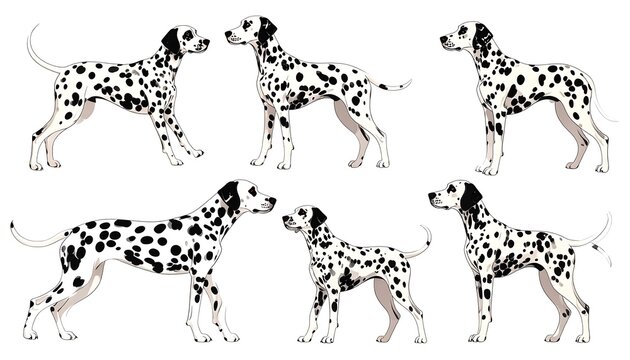 Dalmatian dog breed profiles