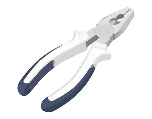 Obraz premium Pliers isometric illustration