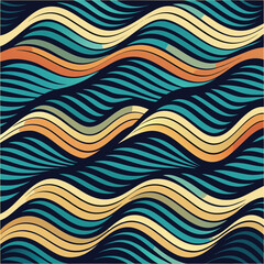 seamless wave pattern