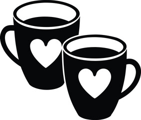 Abstract geometric pattern of intersecting lines and shapes in blue and red hues isolated on transparent background