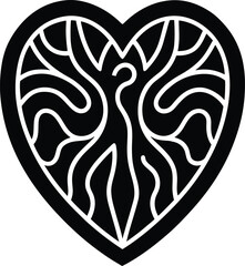 Abstract geometric design with dynamic light streaks and blurred elements isolated on transparent background