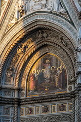 Cathedral of Santa Maria del Fiore mosaic, Florence, Tuscany, Italy