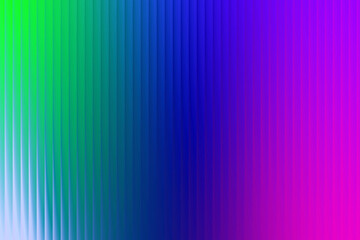 An abstract background featuring a vibrant gradient of colors, transitioning from green to blue to purple, with subtle vertical lines creating a textured effect