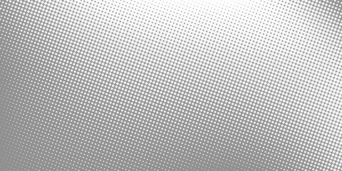 Polka dot pop art halftone pattern. Red dots on orange background