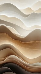 Whispers of earth - minimalist abstract layers in neutral tones
