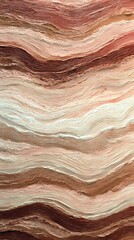 Ethereal Drift - Soft neutral abstract in earthy beige tones