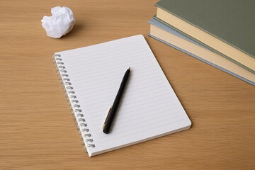 organized tools and supplies ready, all study materials and supplies are organized and prepared