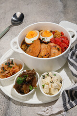 A delectable AsianInspired Noodle Soup accompanied by a variety of