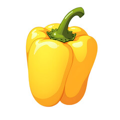 Yellow Bell Pepper Icon