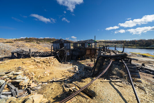 Remains of the copper mine Christianus Sextus, R&oslash;ros, Norway