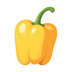 Yellow Bell Pepper Icon