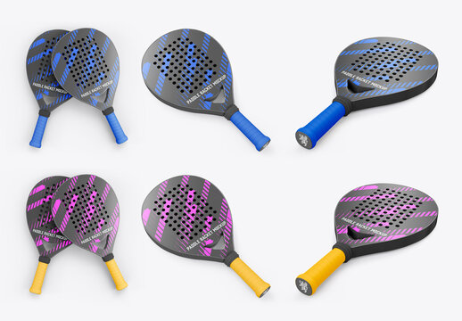 Paddle Racket Mockup