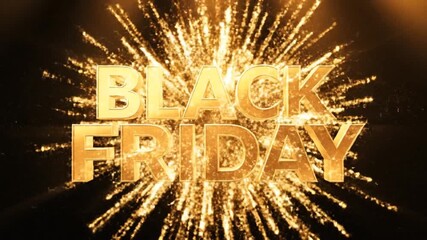 A luxurious 4K cinematic Black Friday video featuring bold black and gold visuals, glowing sale text, and dynamic motion — capturing the excitement and energy of big discounts and shopping season.
