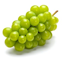 Lush Green Grapes - A Close-Up of Fresh, Juicy Fruit.