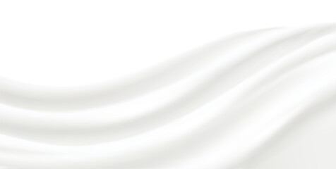 Fototapeta premium Melting cream and ice vector drip with liquid candy texture on soft background. 