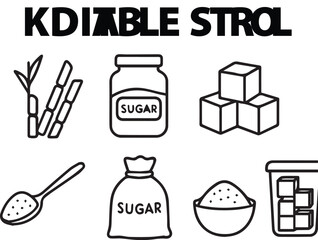 Sugar Elements in Minimal Style