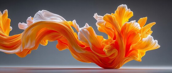 Amber waves of autumn: nature's border set against white. Strange beauty. Dynamic fall perspectives: an artistic collection of dried leaves. Visionary fashion. Vibrant expression.