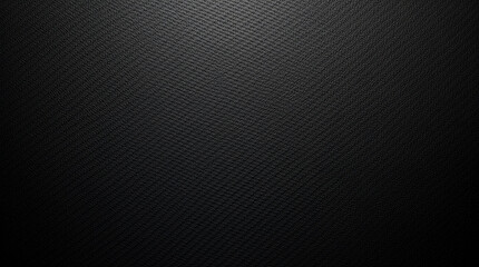 Obraz premium Carbon fiber texture with depth effect matte black. Perfect for high-tech product visualization