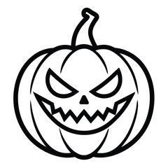 halloween pumpkin head