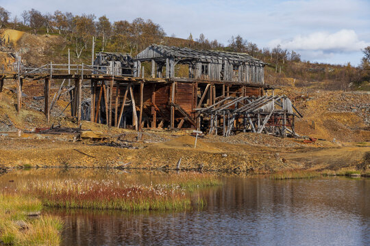 Remains of the copper mine Christianus Sextus, R&oslash;ros, Norway