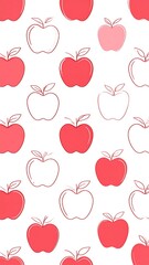 Simple apple pattern